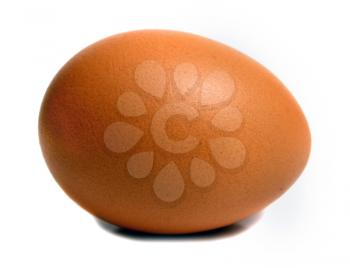 egg horizontal isolated on white background