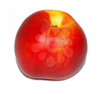intact juisy sweet fresh peach