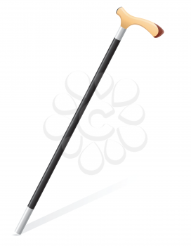 Royalty Free Clipart Image of a Walking Stick