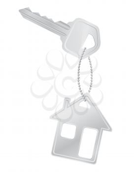 house key door lock vector illustration isolated on white background