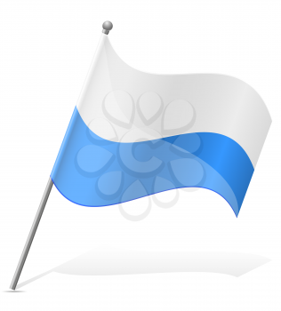 flag of San Marino vector illustration isolated on white background