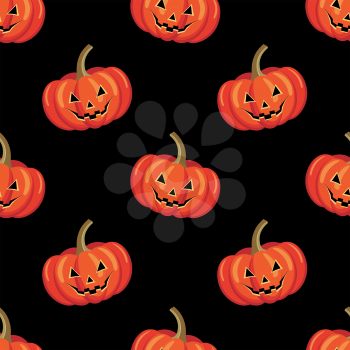 Seamless halloween pattern. vector illustration