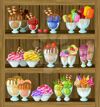 Picture of a ice cream shop. 
