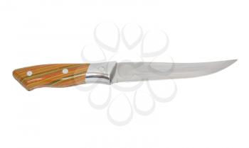 Knife on a white background 