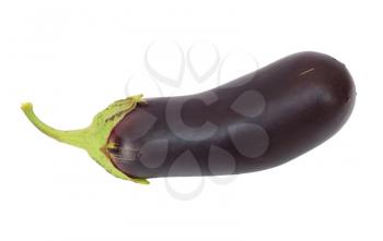 Eggplant on a white background 