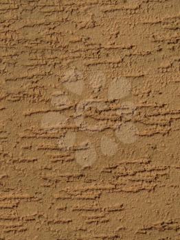 Brown cement plaster as a background         