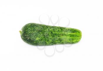 Cucumber isolated on white background. 