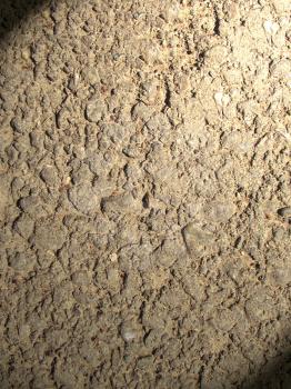 Brown cement plaster as a background     