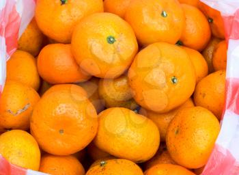 Tangerine Oranges Background