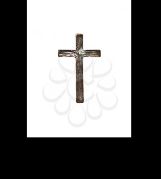 old bronze cross 