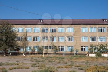 school in the village of Kazakhstan, Badam