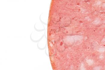 sausage as background. macro