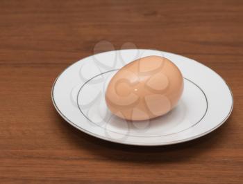 egg in a dish