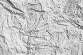 crumpled white paper as a background