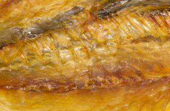 dried yellow stripe trevally fish