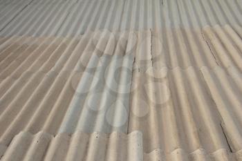 background of asbestos slate roof