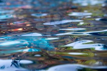 Abstract background of water in the pool
