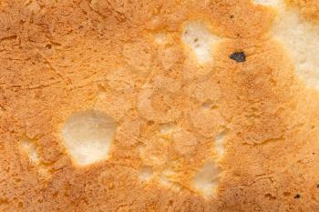 background of a crust of bread. macro