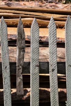 Background of wooden logs