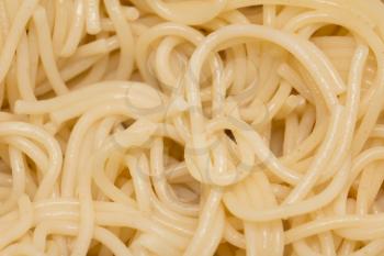 background of cooked pasta
