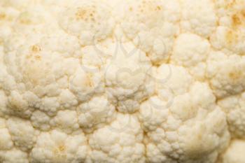 background of cauliflower. macro