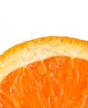 orange as the background. macro