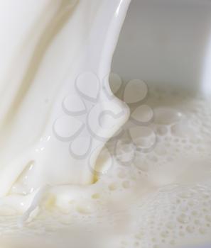Background of milk