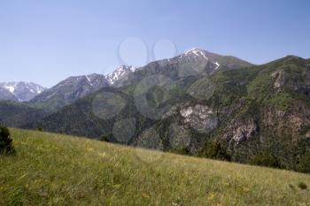 beautiful nature. Mountains in Kazakhstan