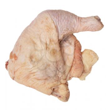 chicken legs on white background