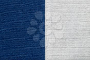 background of blue and white fabric
