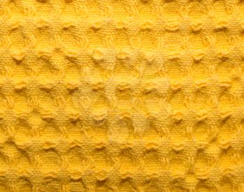 background of yellow fabric