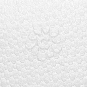 white leather as a background. close-up