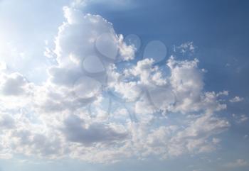 beautiful sky background with clouds