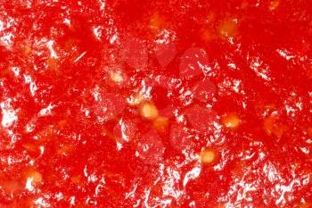 background of fresh tomato juice
