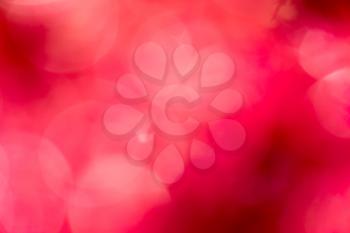 beautiful background of red bokeh