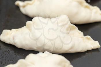 modeling dough pies