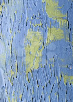 blue decorative plaster as a background