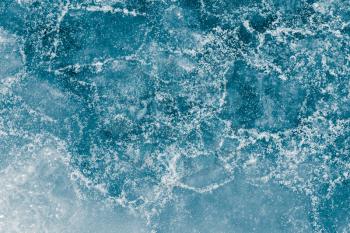 background cold blue ice