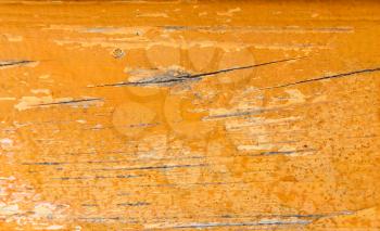 wood painted orange paint