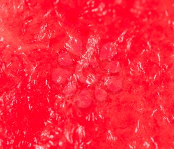 the flesh of watermelon. Super Macro
