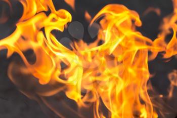 abstract background of a flame of fire
