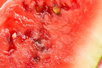 juicy flesh of watermelon as a background. close