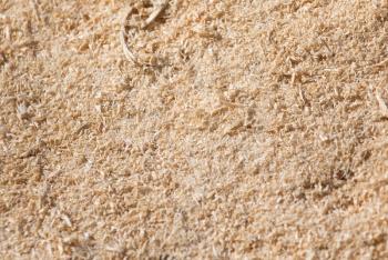 sawdust as background
