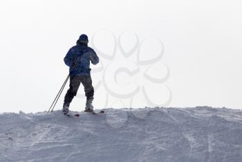 skier skiing in the snow