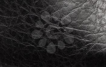 abstract background of black leather. texture
