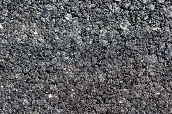 fresh black asphalt as background