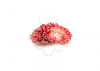 mulberry berry on a white background