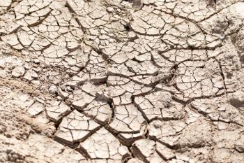 cracked dry earth as a background