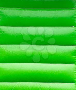 green plastic as a background