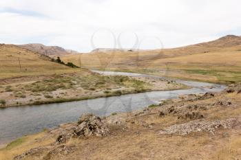 Boralday river in Kazakhstan